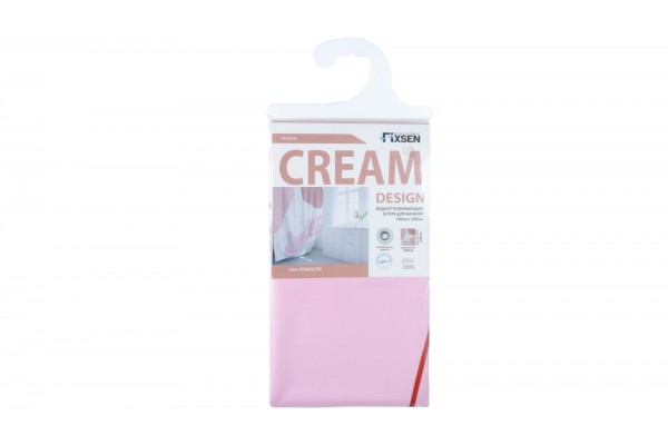 Штора для ванной Fixsen Cream