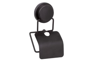 Бумагодержатель Fixsen с крышкой MAGIC BLACK 