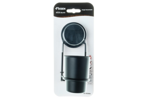 Подстаканник Fixsen одинарный MAGIC BLACK 