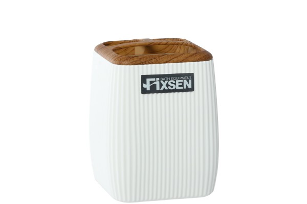 Стакан Fixsen WHITE WOOD