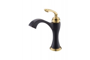 Смеситель для раковины Timo Unari (7501/04F black antique)