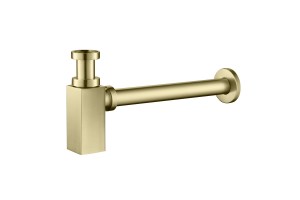 Сифон для раковины Timo (959/17L) золото матовое