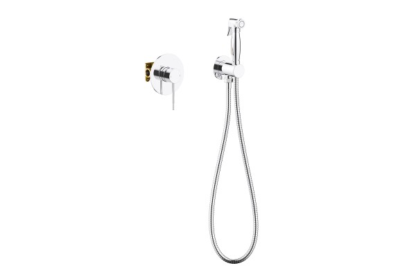 Смеситель встроенный с гигиеническим душем Timo Saona (2389/00SM) хром