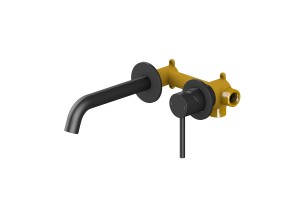 Смеситель для раковины встроенный Timo Saona 2372/03SM черный