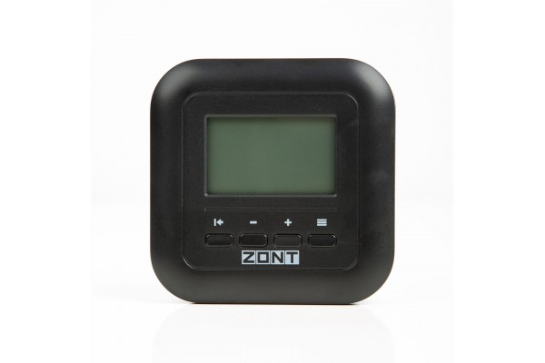 ZONT МЛ-332.black (868 МГц) Черный беспроводной комнатный термостат для ручного управления температурой контура