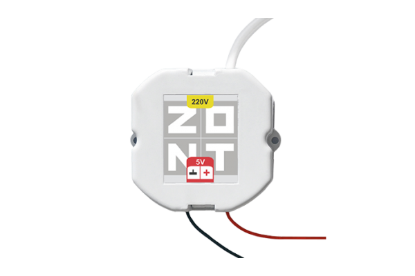 ZONT Блок питания в подрозетник 5V/220