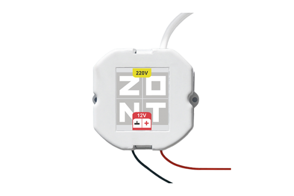 ZONT Блок питания в подрозетник 12V/220