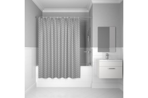 Штора для ванной IDDIS Base 200x240 см, Полиэстер
