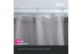 Штора для ванной IDDIS Base 200x240 см, Полиэстер