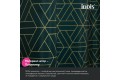Штора для ванной IDDIS Base 200x240 см, Полиэстер, зеленый
