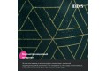 Штора для ванной IDDIS Base 200x240 см, Полиэстер, зеленый