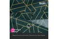 Штора для ванной IDDIS Base 200x240 см, Полиэстер, зеленый