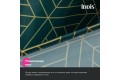 Штора для ванной IDDIS Base 200x240 см, Полиэстер, зеленый
