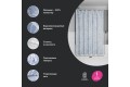 Штора для ванной IDDIS Base 200x180 см, Полиэстер
