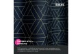 Штора для ванной IDDIS Base 200x240 см, Полиэстер, синий