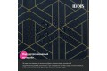 Штора для ванной IDDIS Base 200x240 см, Полиэстер, синий