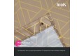 Штора для ванной IDDIS Base 200x240 см, Полиэстер, коричневый
