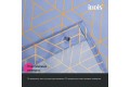 Штора для ванной IDDIS Base 200x240 см, Полиэстер, фиолетовый