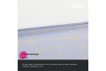 Штора для ванной IDDIS Base 200x240 см, Полиэстер, фиолетовый