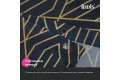 Штора для ванной IDDIS Base 200x180 см, Полиэстер, синий