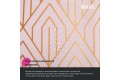 Штора для ванной IDDIS Base 200x180 см, Полиэстер, розовый