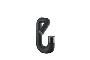 Смеситель для умывальника IDDIS Twist с управлением Push Control, черный матовый