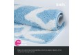 Коврик для ванной комнаты IDDIS Base, 50x80, микрофибра, голубой