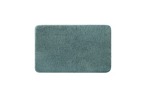 Коврик для ванной комнаты, 70x120, микрофибра, темно-зеленый, IDDIS
