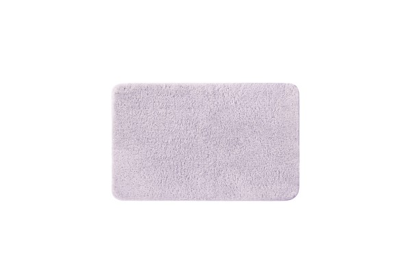 Коврик для ванной комнаты, 50x80, микрофибра, розовый, IDDIS