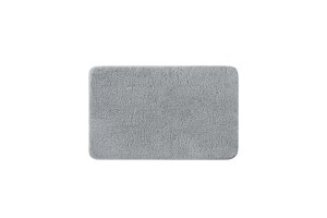 Коврик для ванной комнаты, 50x80, микрофибра, серый, IDDIS