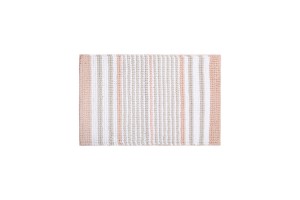 Коврик для ванной комнаты, 50x80, шенилл, розовый, IDDIS
