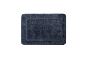 Коврик для ванной комнаты, 65х45, микрофибра, синий, IDDIS Promo