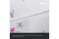 Штора для ванной IDDIS 200x180 см, Полиэстер