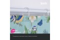Штора для ванной IDDIS 200x180 см, Полиэстер