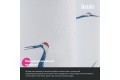 Штора для ванной IDDIS 200x180 см, Полиэстер