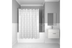 Штора для ванной IDDIS 200x180 см, Полиэстер