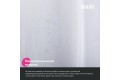 Штора для ванной IDDIS 200x180 см, Полиэстер