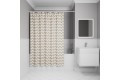 Штора для ванной IDDIS 200x180 см, Полиэстер