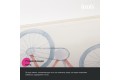 Штора для ванной IDDIS 200x180 см, Полиэстер