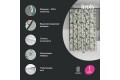 Штора для ванной IDDIS 200x180 см, Полиэстер