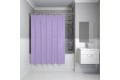 Штора IDDIS для ванной 200x180 см светло-фиолетовый PE