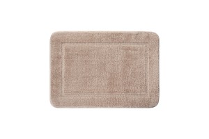 Коврик для ванной комнаты, 65х45, микрофибра, светло-коричневый, IDDIS Promo