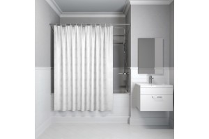 Штора для ванной IDDIS 200x180 см, Полиэстер