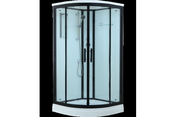 Душевая кабина Timo Standart Black 90*90*220