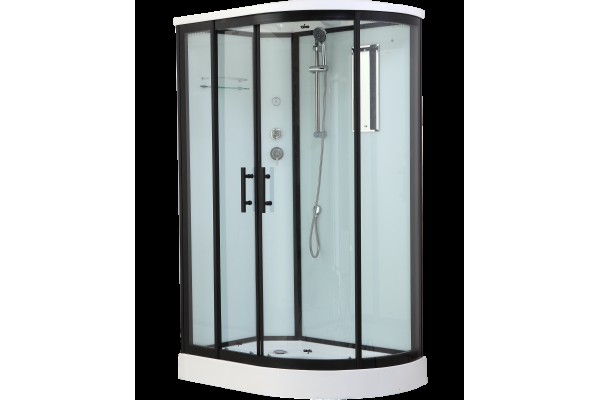 Душевая кабина Timo Standart Black 120*85*220