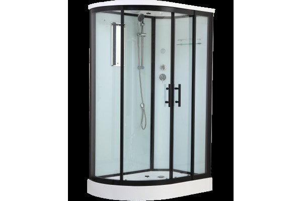 Душевая кабина Timo Standart Black 120*85*220