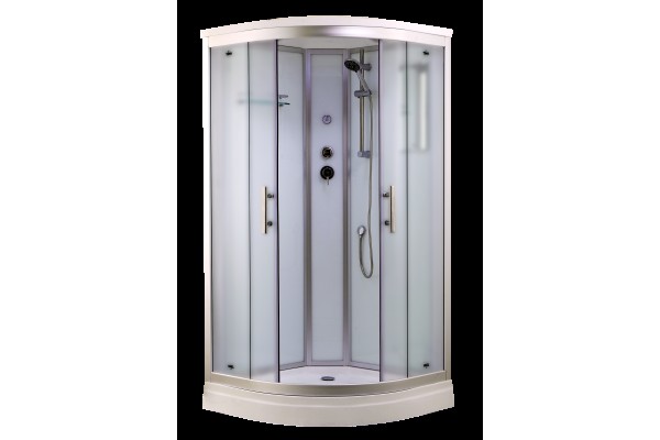 Душевая кабина Timo Standart Silver Fabric 90*90*220