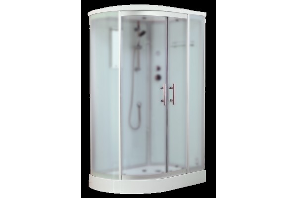 Душевая кабина Timo Standart Silver Fabric 120*85*220