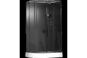Душевая кабина Timo Premium ILMA Black 120*80*222