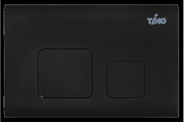 Кнопка смыва TIMO SOLI 250x165 matt black